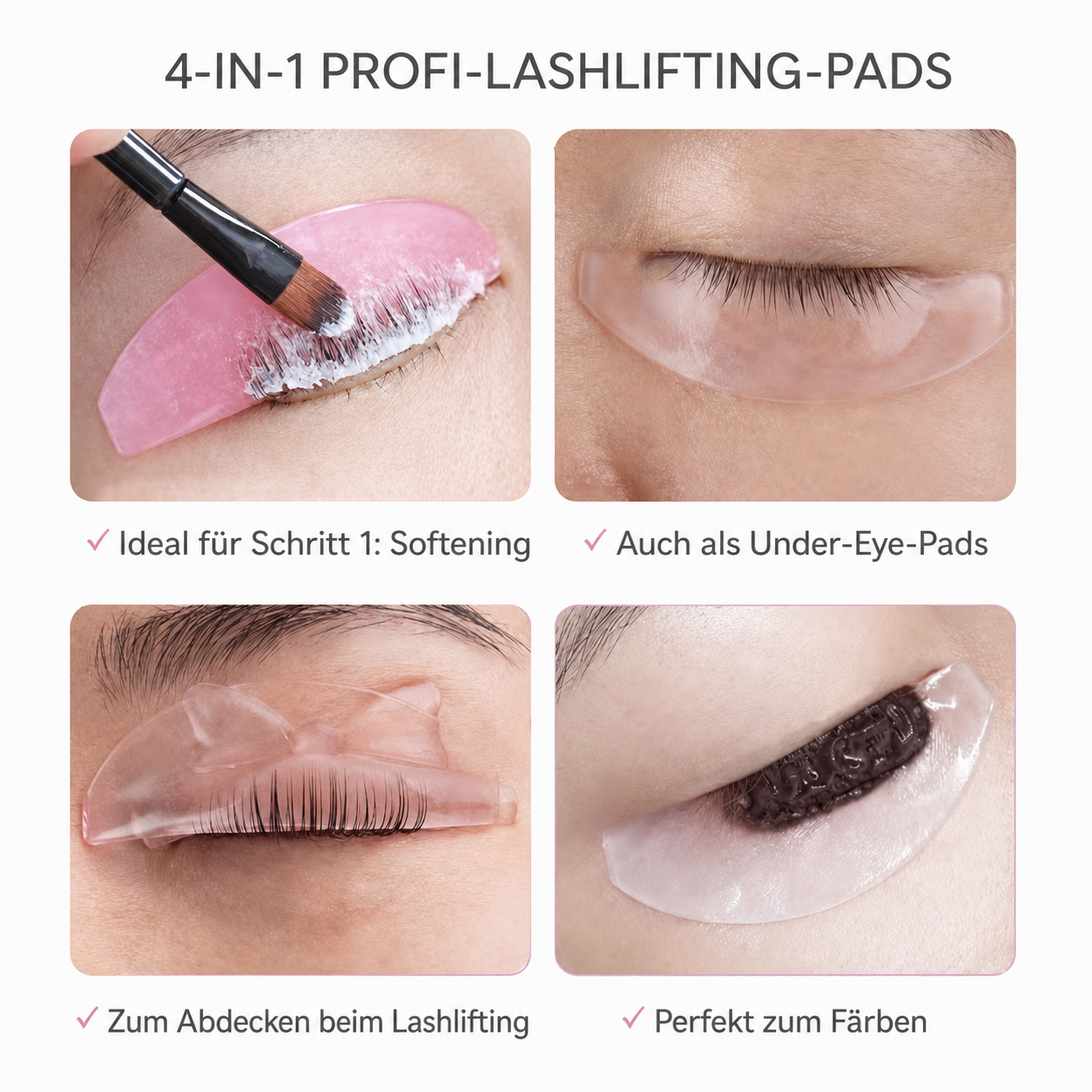 KOREAN LASH LIFT SOFTEN PADS – 4-IN-1