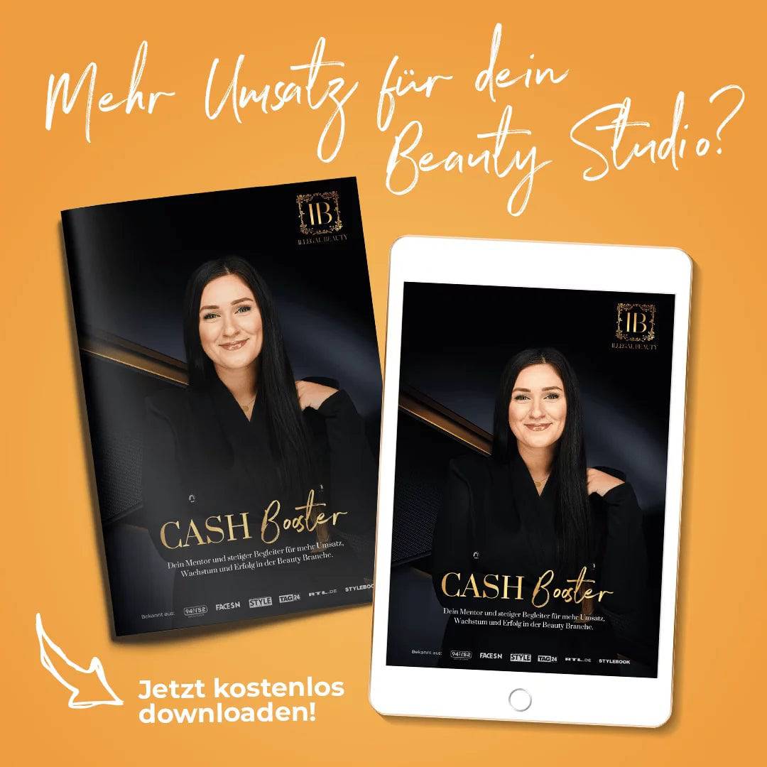 CASH BOOSTER - MEHR UMSATZ FÜR DEIN STUDIO (PDF EDITION) - IBLASHES
