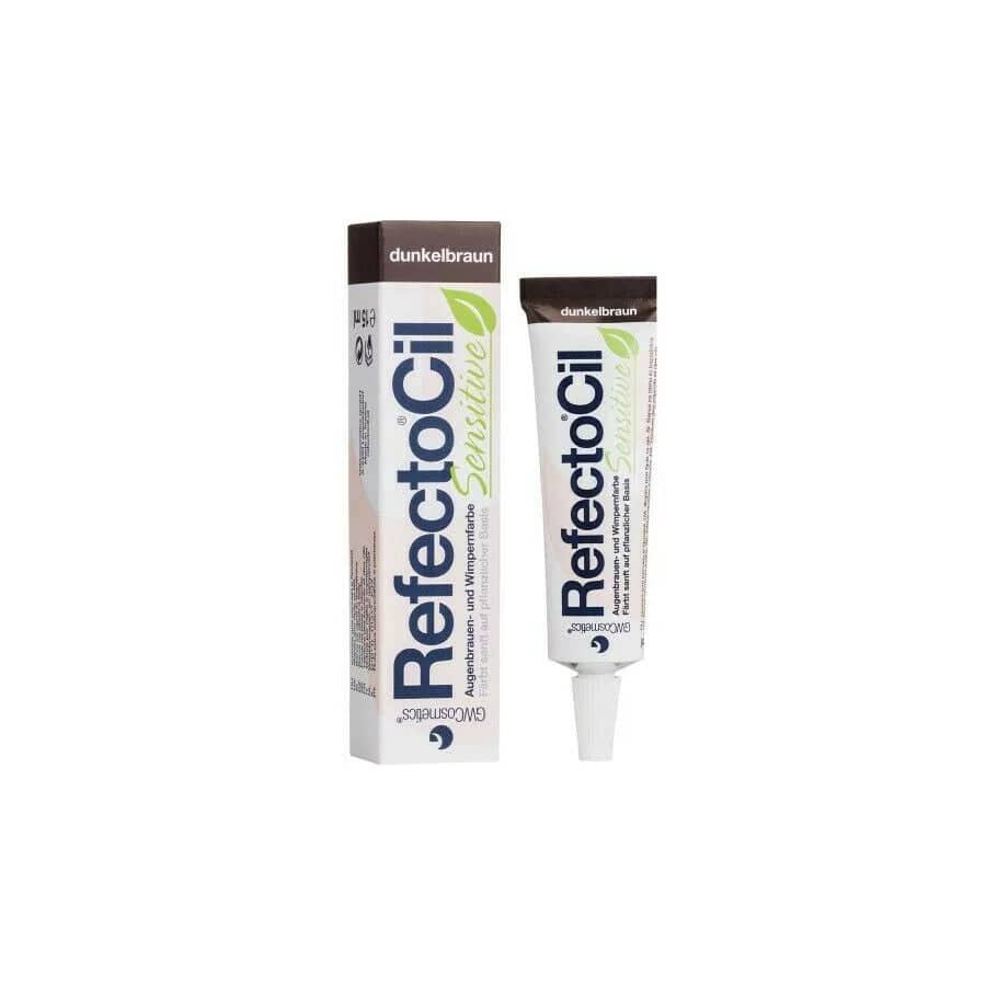 Refectocil Wimpern & Augenbrauenfarbe - Dunkelbraun Sensitive - IBLASHES