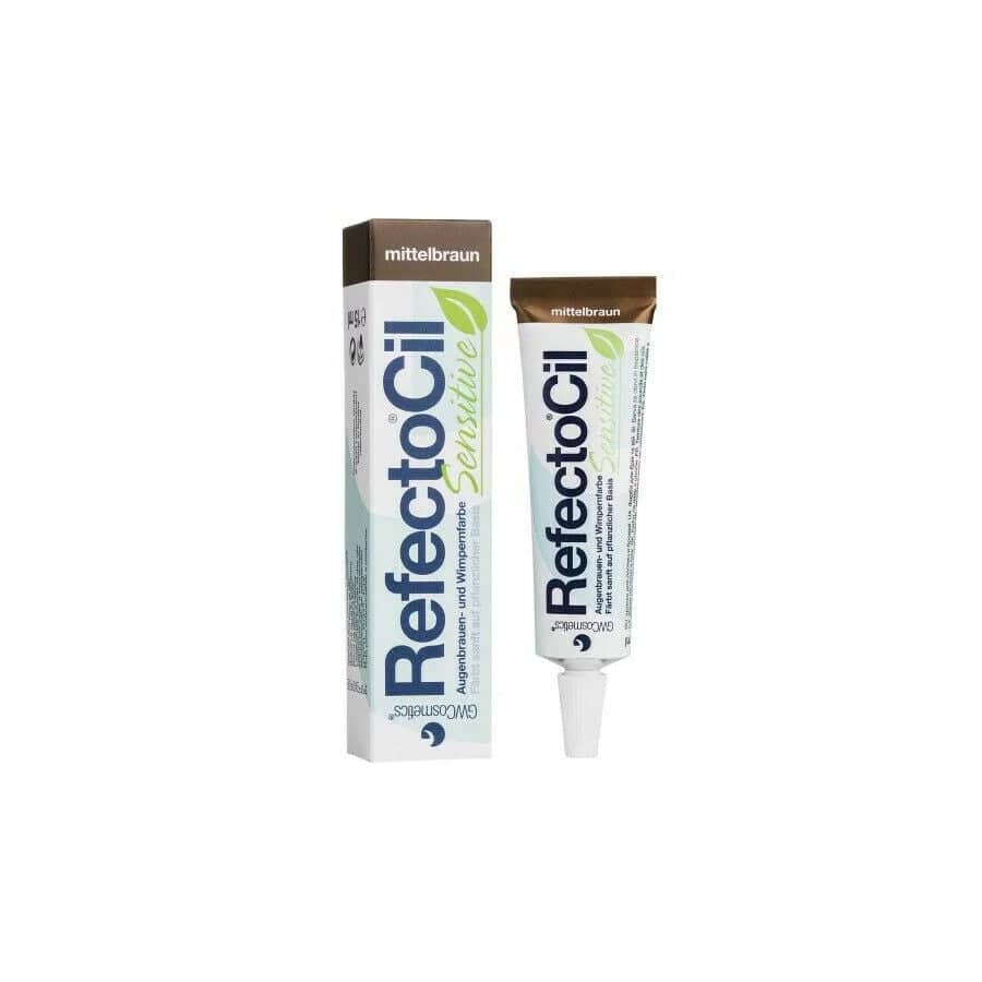 Refectocil Wimpern & Augenbrauenfarbe - Mittelbraun Sensitive - IBLASHES