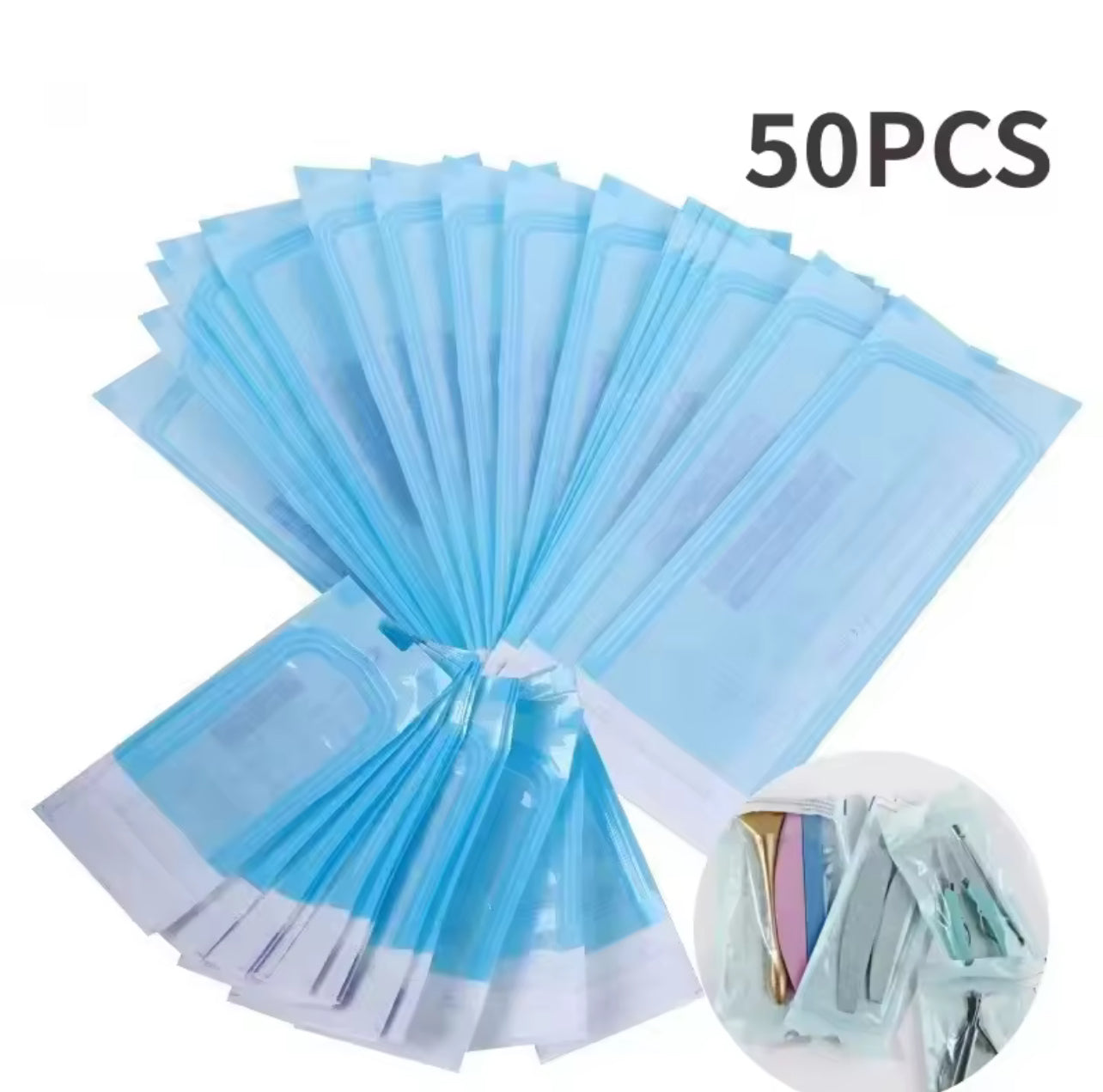 Sterilisationsbeutel 4 verschiedene Größen 50 Stück